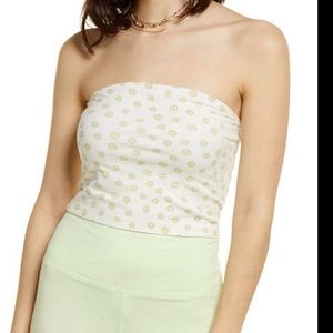 BP floral print tube top from Nordstrom